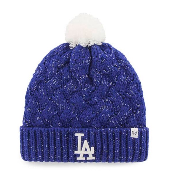 Other - Los Angeles Dodgers Kids Blue Cuff Knit Hat Beanie